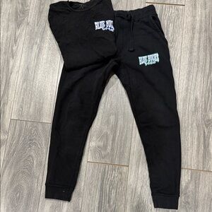 Blue Bucks Black Tracksuit Set